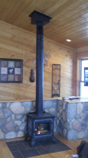 Wilkening Fireplace Stove Installation