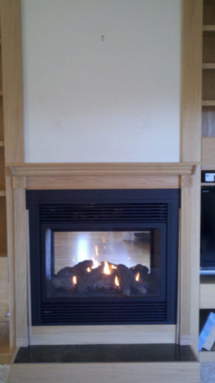 Gas Fireplace Installation