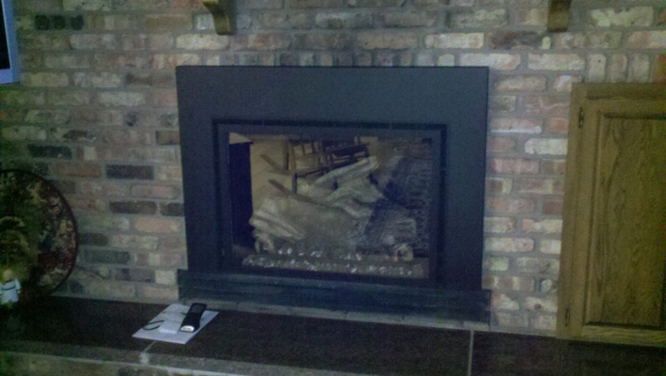 Gas Fireplace Insert by Wilkening Fireplace