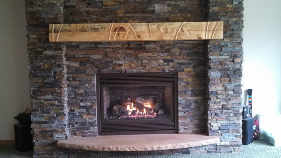 Example of Wilkening Fireplace With Mantel